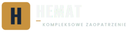 hemat logo white on dark